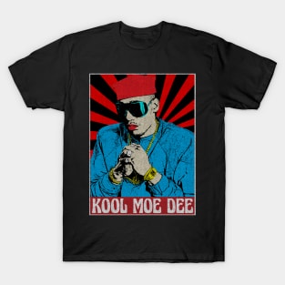 Kool Moe Dee 80s Pop Art Fan Art T-Shirt
